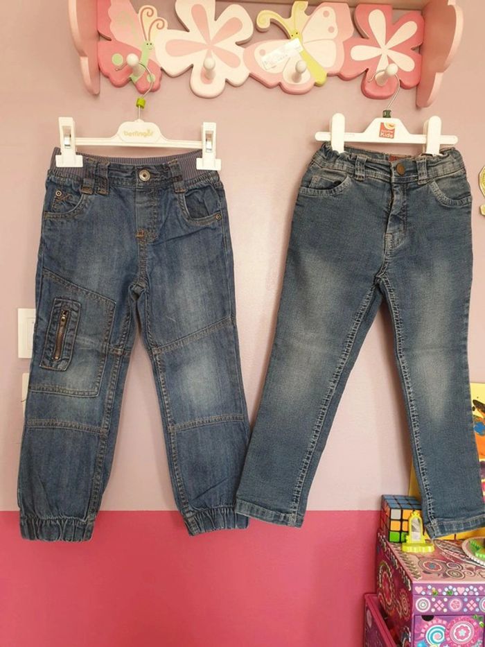 Lot de 2 jeans garçon 👦 4 ans
