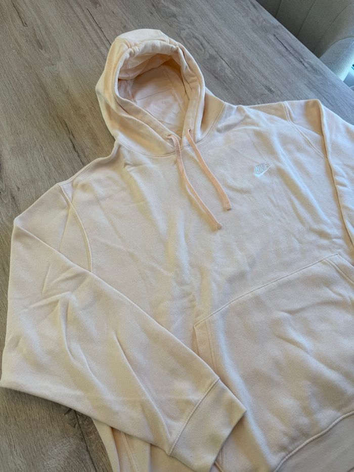 Sweat à capuche Nike rose saumon - 3XL - photo numéro 3