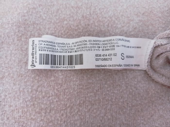 PULL STRADIVARIUS Femme Beige. - photo numéro 5