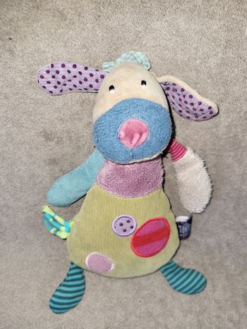 Doudou peluche chien Les jolis pas beaux Moulin roty