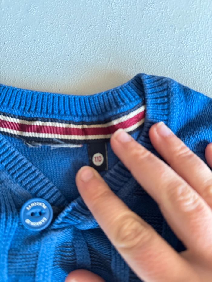Pull effet col V - photo numéro 3