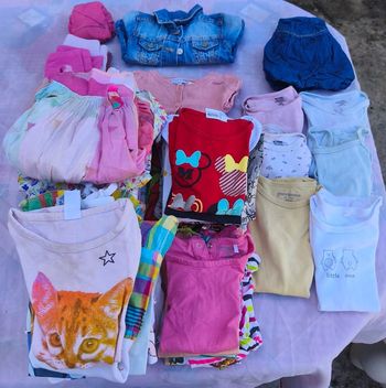 Lot 3 ans été fille ( 58 pièces )