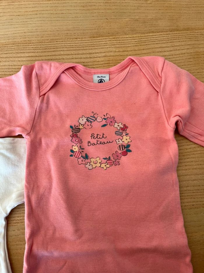 Bodies Petit bateau 18 mois Manches longues - photo numéro 3