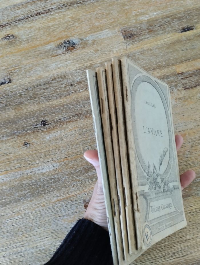 Lot de 5 livres de théâtre anciens - photo numéro 3