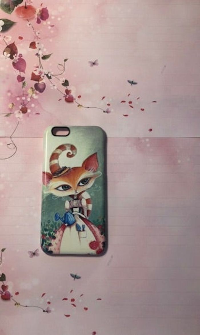 Rare coque pour iPhone 6, 6S, 7 - Lady Merry de l’artiste Amélie Callot
