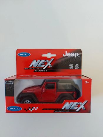 Jeep  wrangler  rubicon  2007  - soft-top  rouge