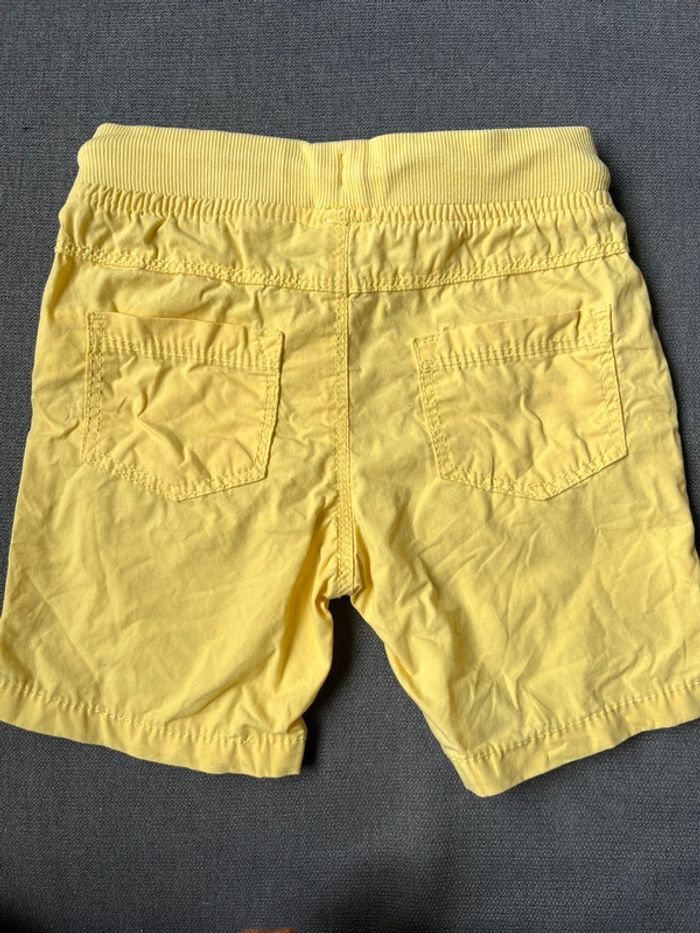 Bermuda jaune TAO 9 mois - photo numéro 4