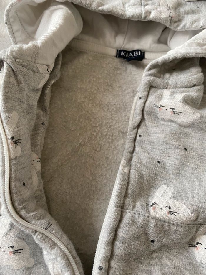 Pull zippé chaud 12mois - photo numéro 4