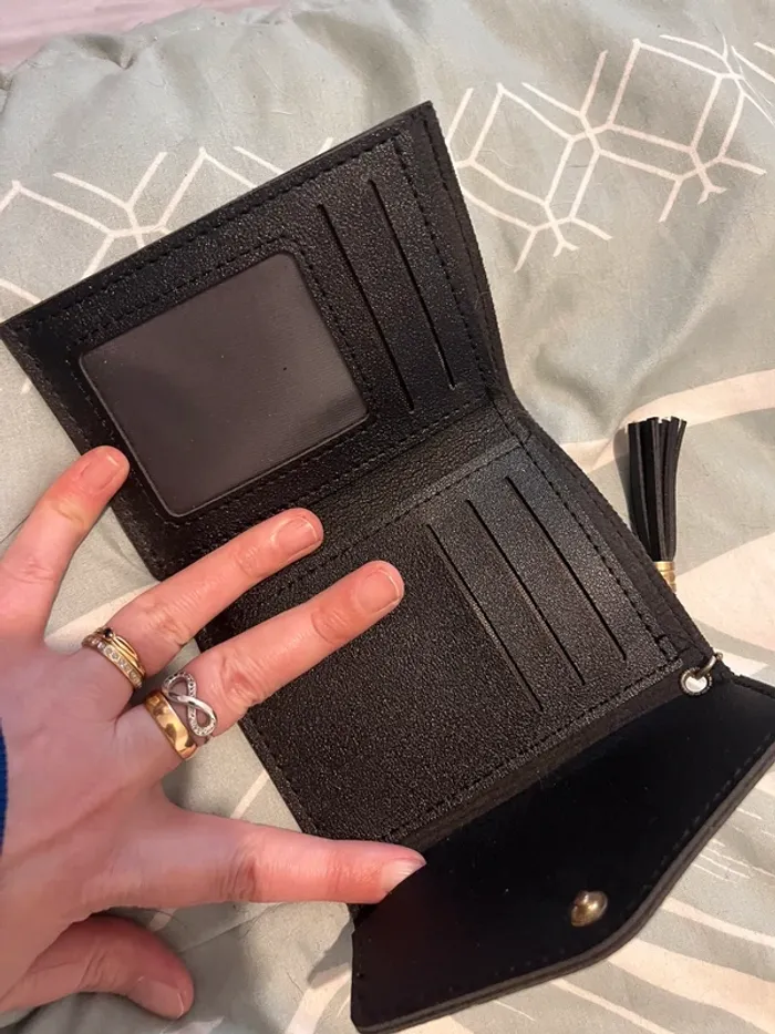 Porte carte noir - photo numéro 5