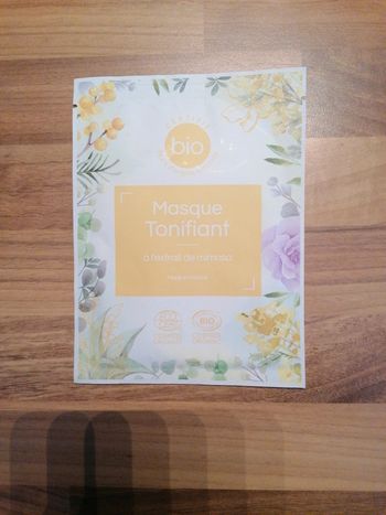 Masque Tonifiant bio