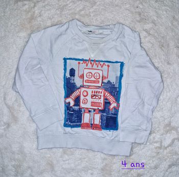 T-shirt manches longues garçon 4 ans 