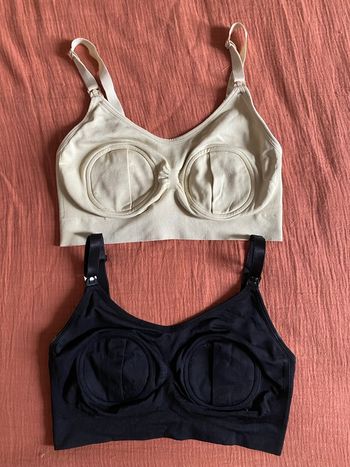 Lot 2  brassières allaitement/tire lait 