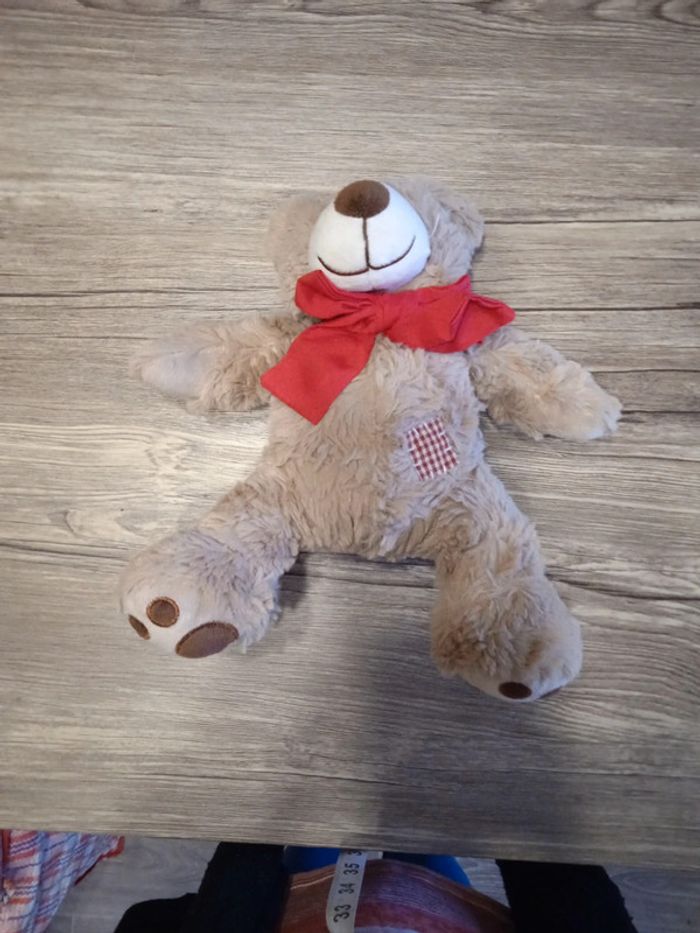 Peluche Ours hauteur 30 cm - photo numéro 2