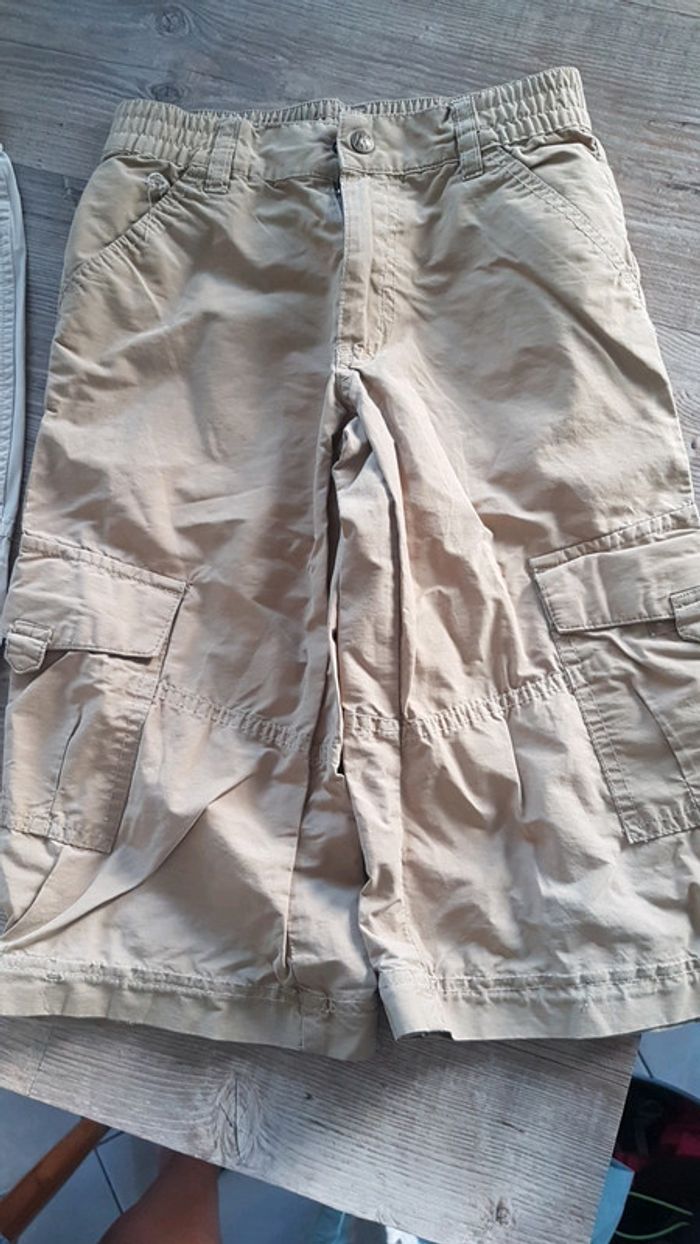 Lot short et pantacourt beige sergent major - photo numéro 3