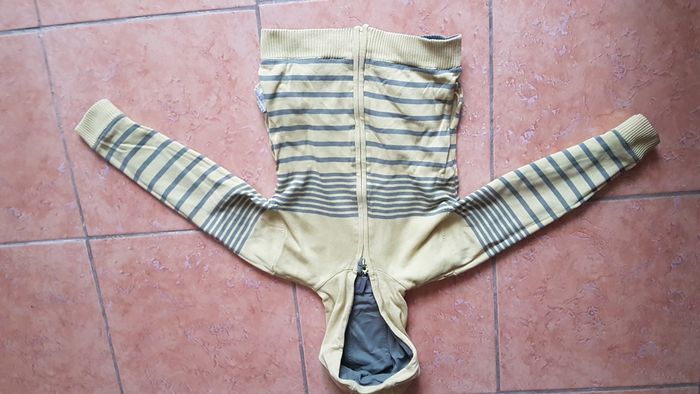 Gilet réversible à capuche 8 ans kaki ou jaune Vert Baudet - photo numéro 6