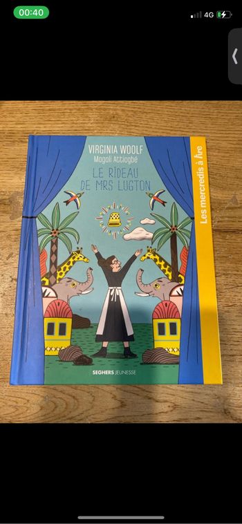 Livre le rideau de mrs lugton