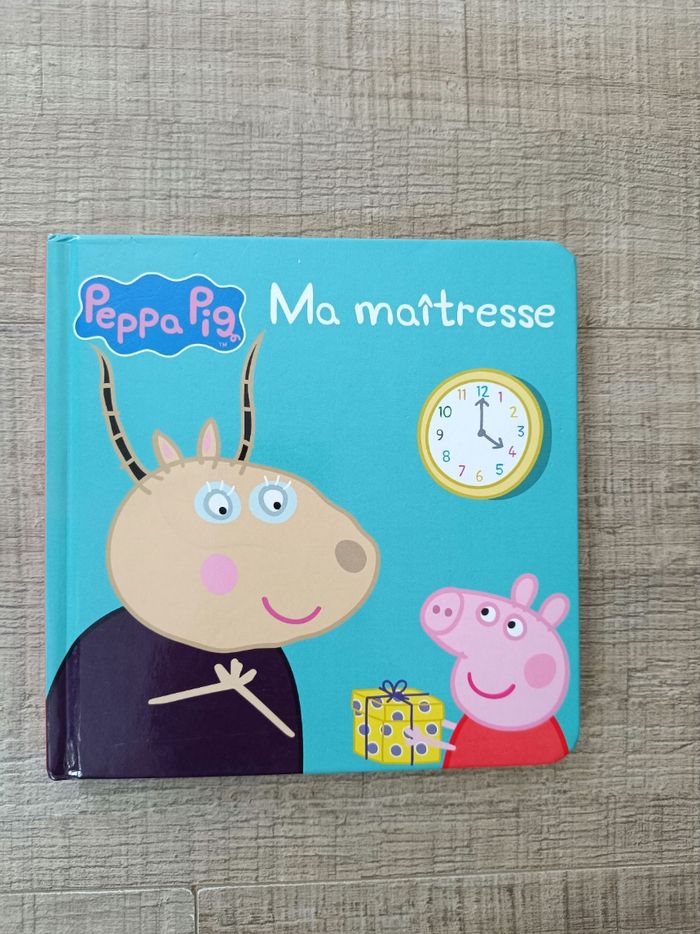 Livre Peppa pig ma maîtresse