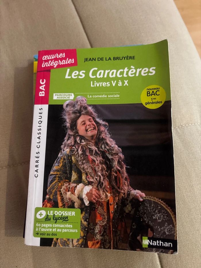 Les caractères