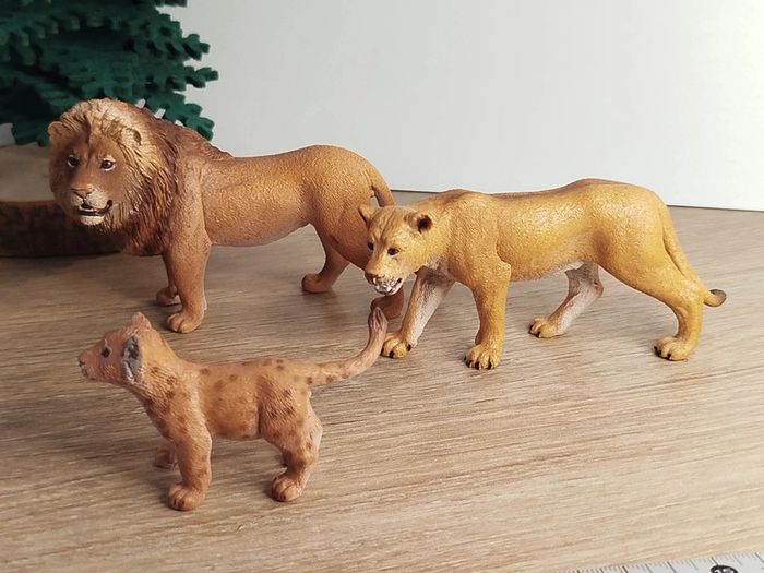 Schleich famille lion félin Figurine Animal de la savane - photo numéro 2