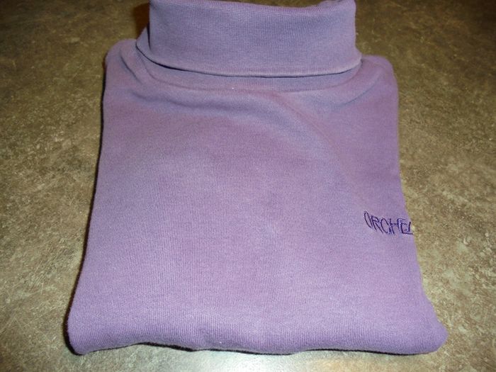 col roulé violet Orchestra 6 ans