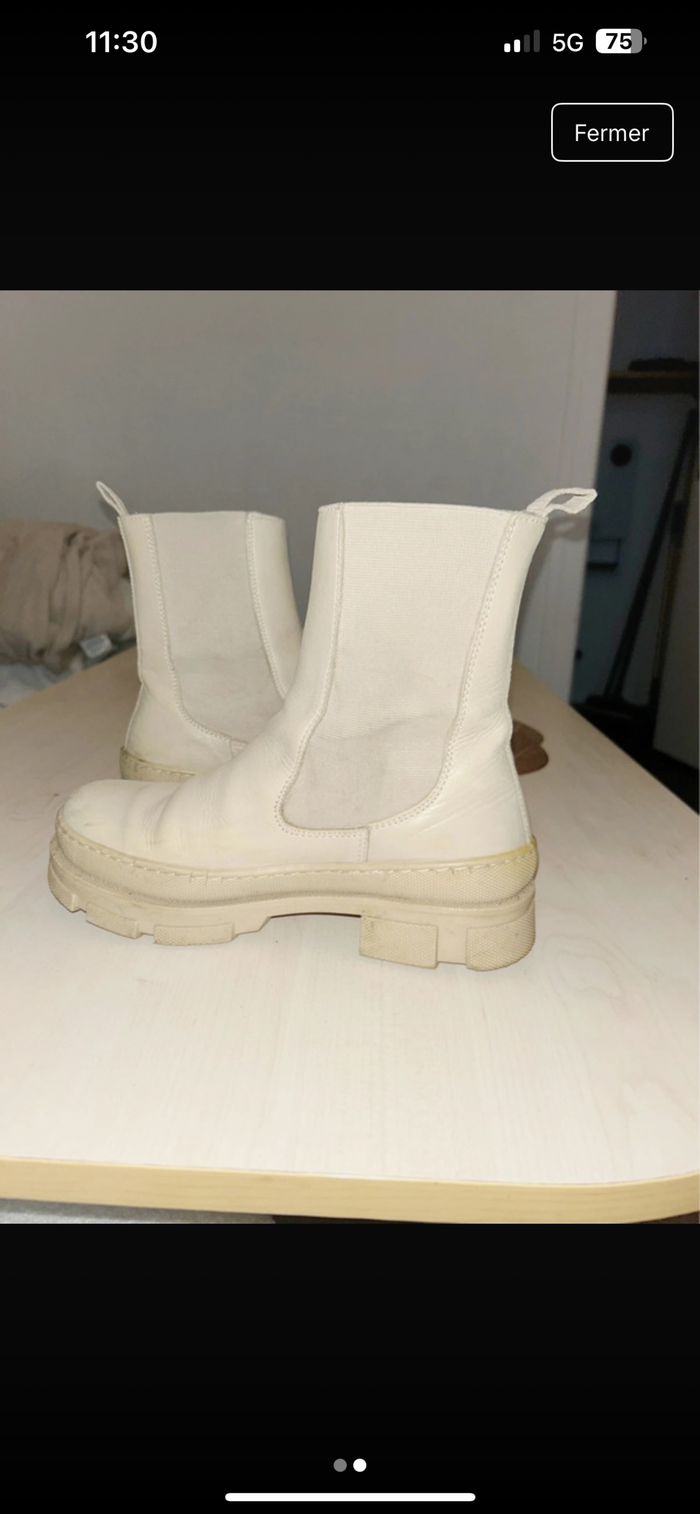 Botte beige
