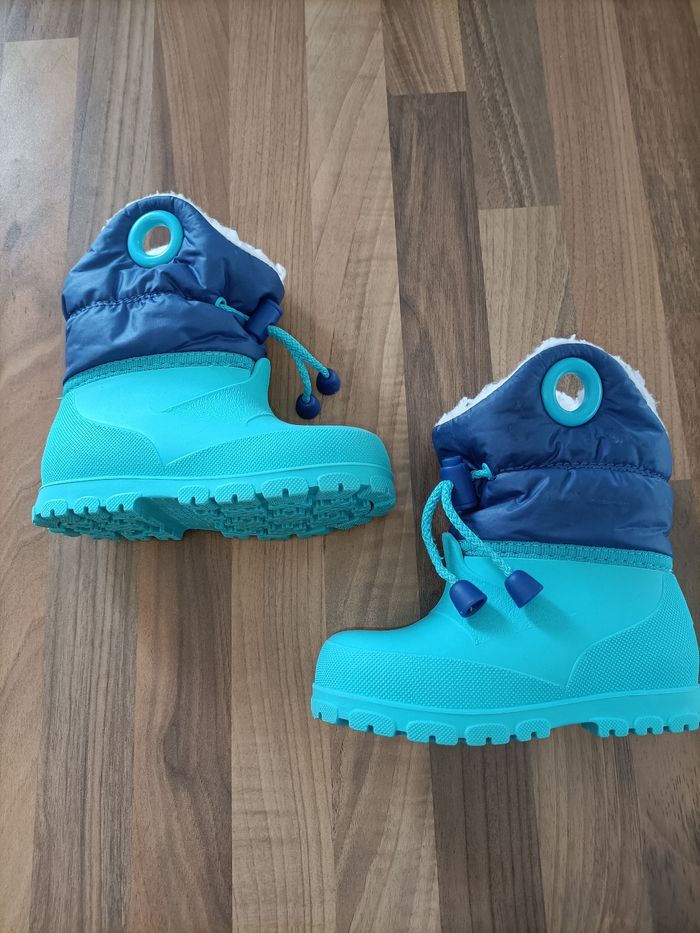 Bottes de ski bleu marine et turquoise 20/21 Decathlon - photo numéro 8