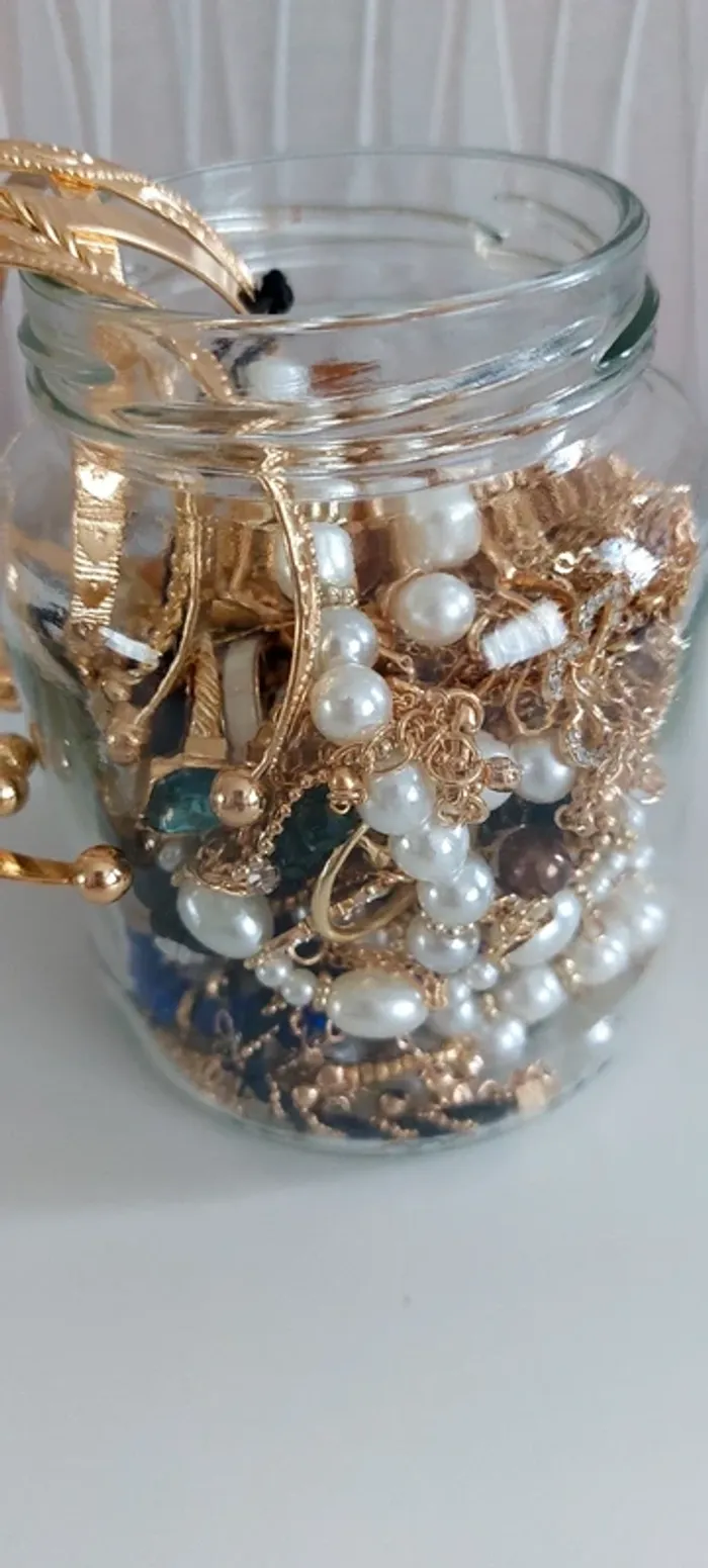 Lot 72 bijoux fantaisies neuf. - photo numéro 2