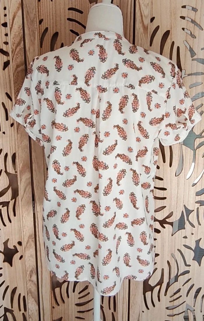 Blouse fluide imprimé T 46 Boteli - photo numéro 4