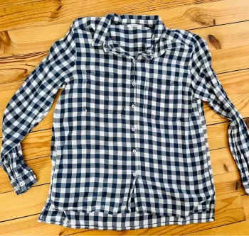 Chemise à carreaux