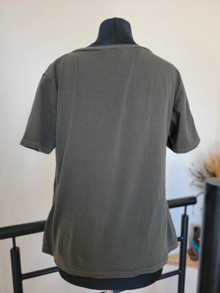 Tee-shirt femme XL kaki - photo numéro 7