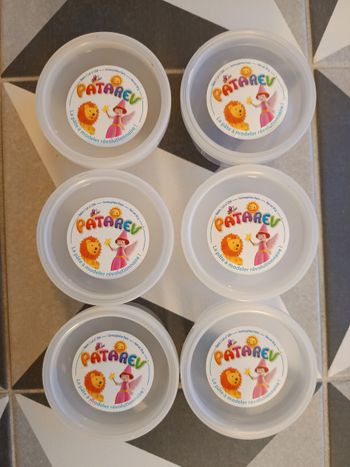 Lot 6 boîtes Patarev vides