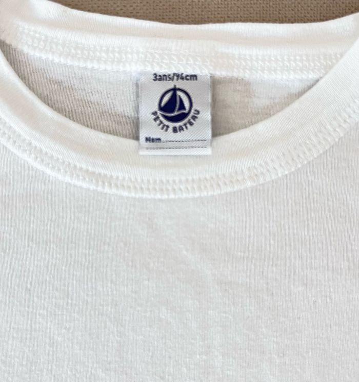 T-shirt manches longues Petit Bateau - photo numéro 2