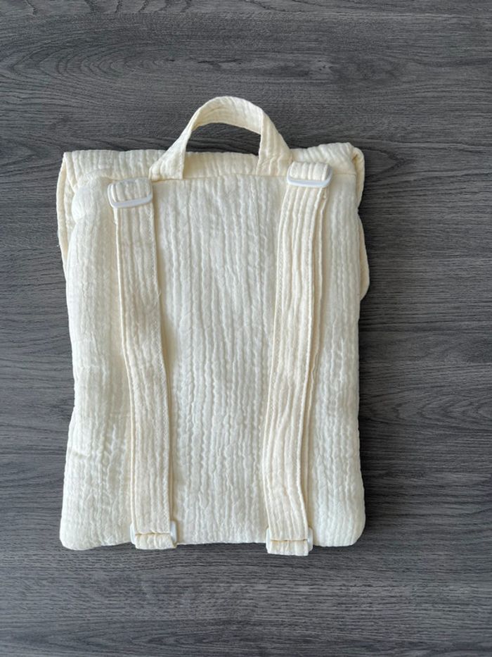 Sac à dos crème - photo numéro 2