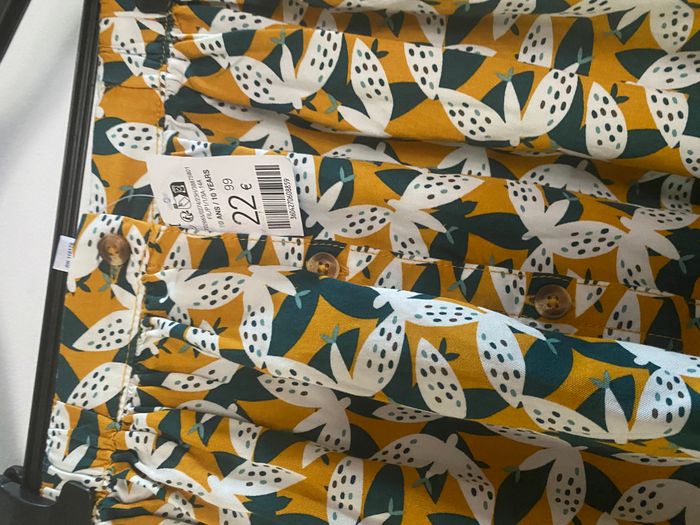 Jupe longue motifs ethniques Okaidi taille 10 ans Neuf - photo numéro 2