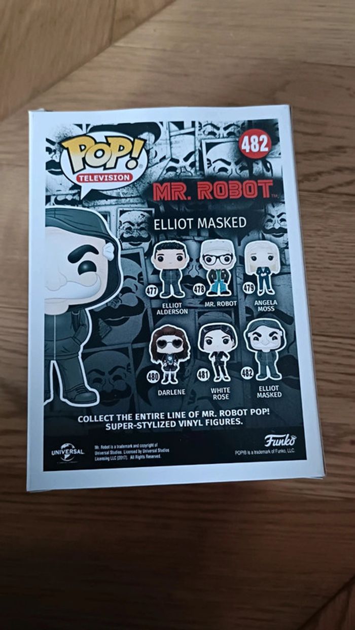 Funko pop Elliot Masked 482 - photo numéro 2
