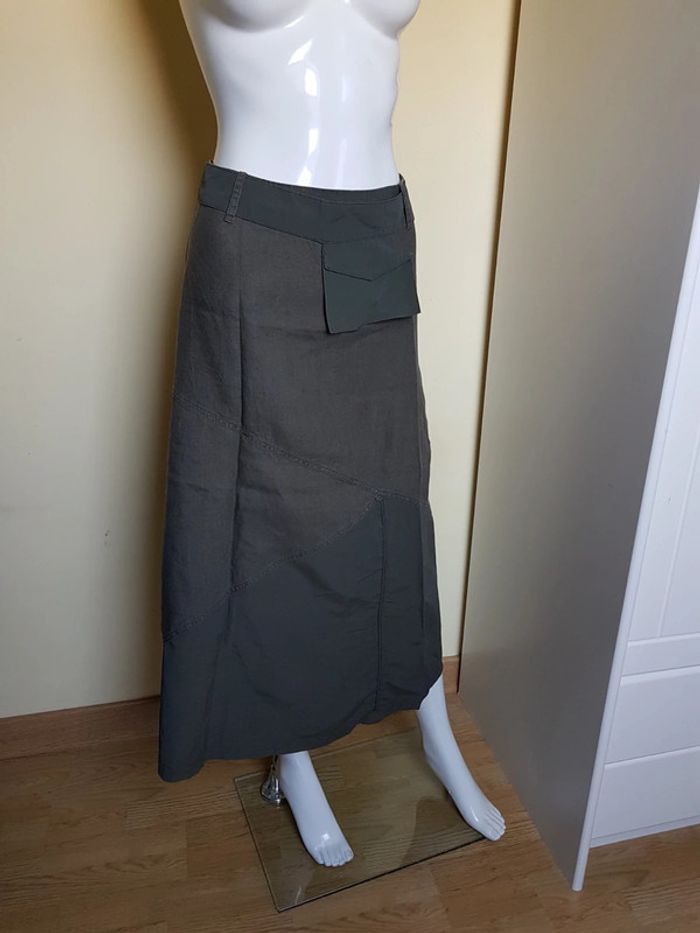 Jupe longue kaki Armand Thiery