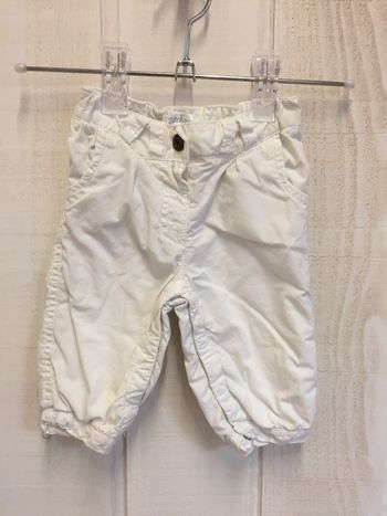 Pantalon doublé blanc Kitchoun