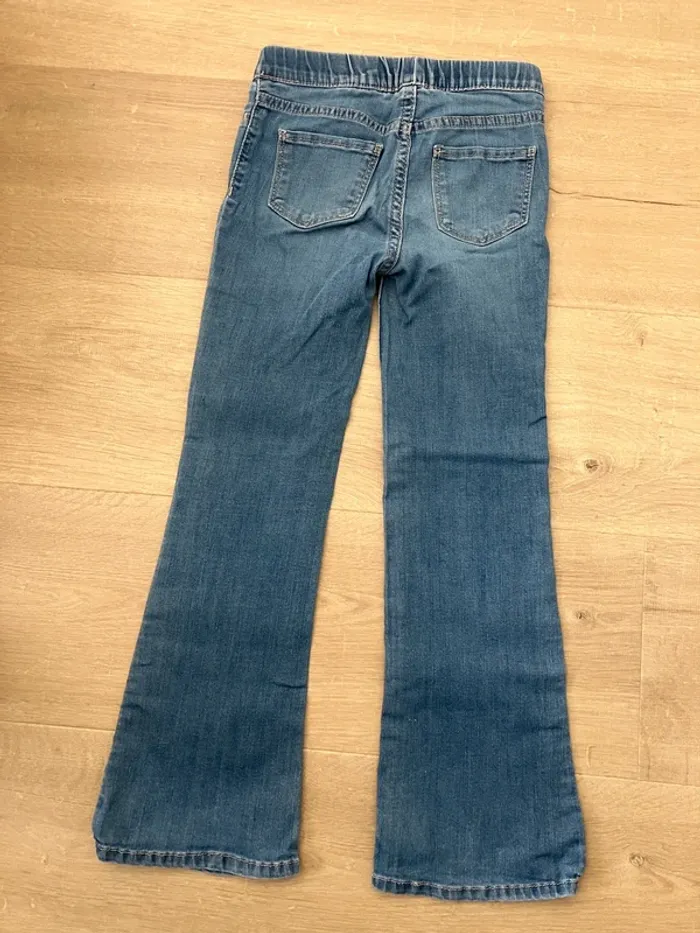 Pantalon jeans flare 116 cm 5/6 ans H&M - photo numéro 2