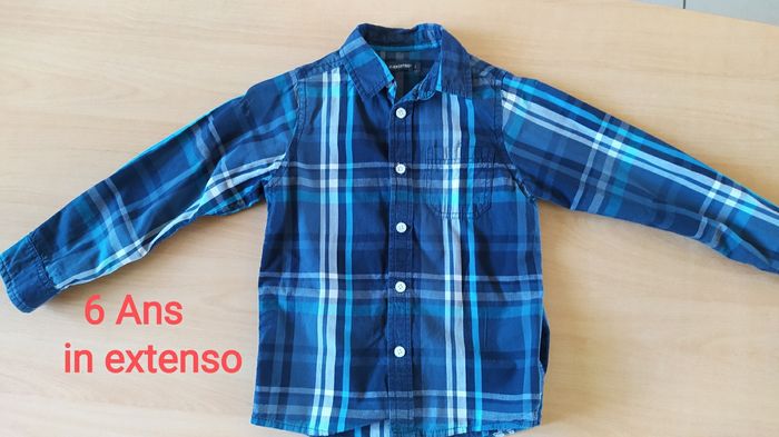 Chemise manches longues 6 ans in extenso