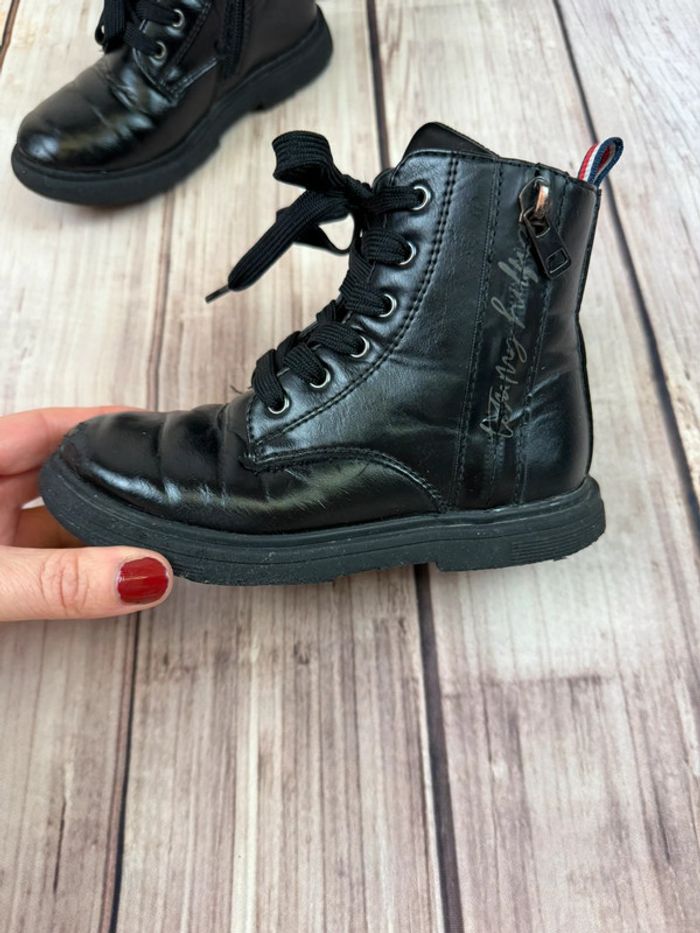 Bottines enfant à Zip Tommy Hilfiger pointure 28 mixte - photo numéro 14