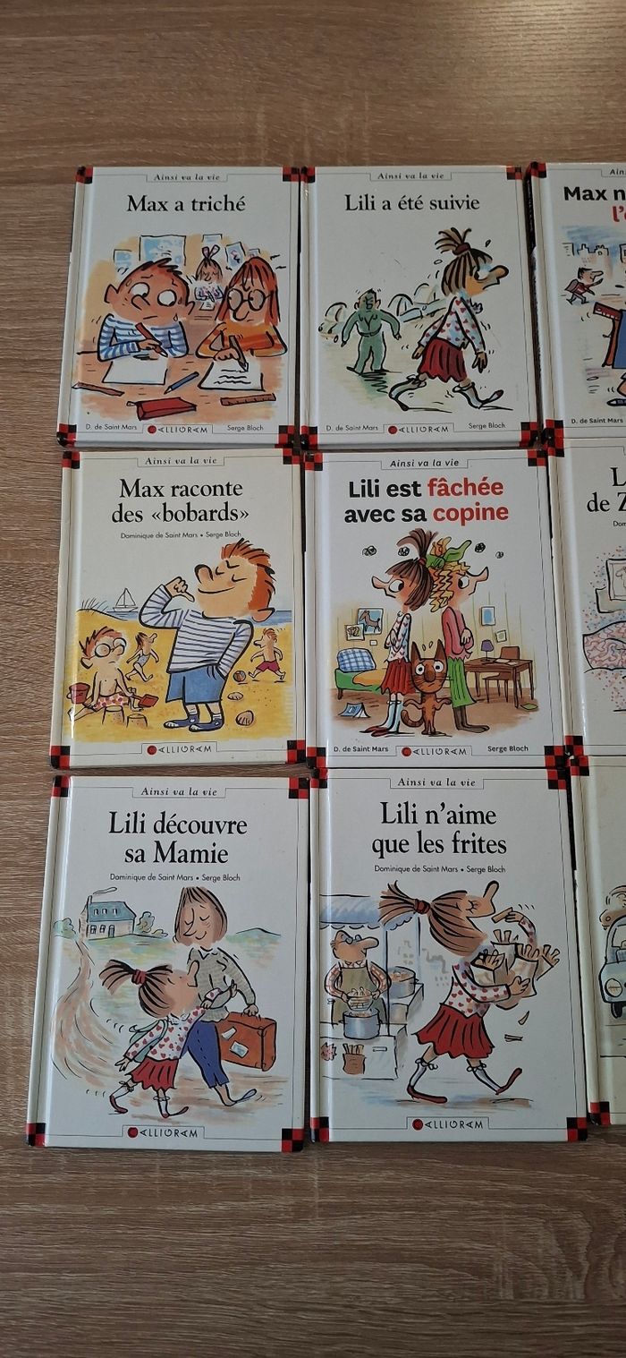 Lot 10 livres Max et Lili Histoires de la vie quotidienne - photo numéro 2