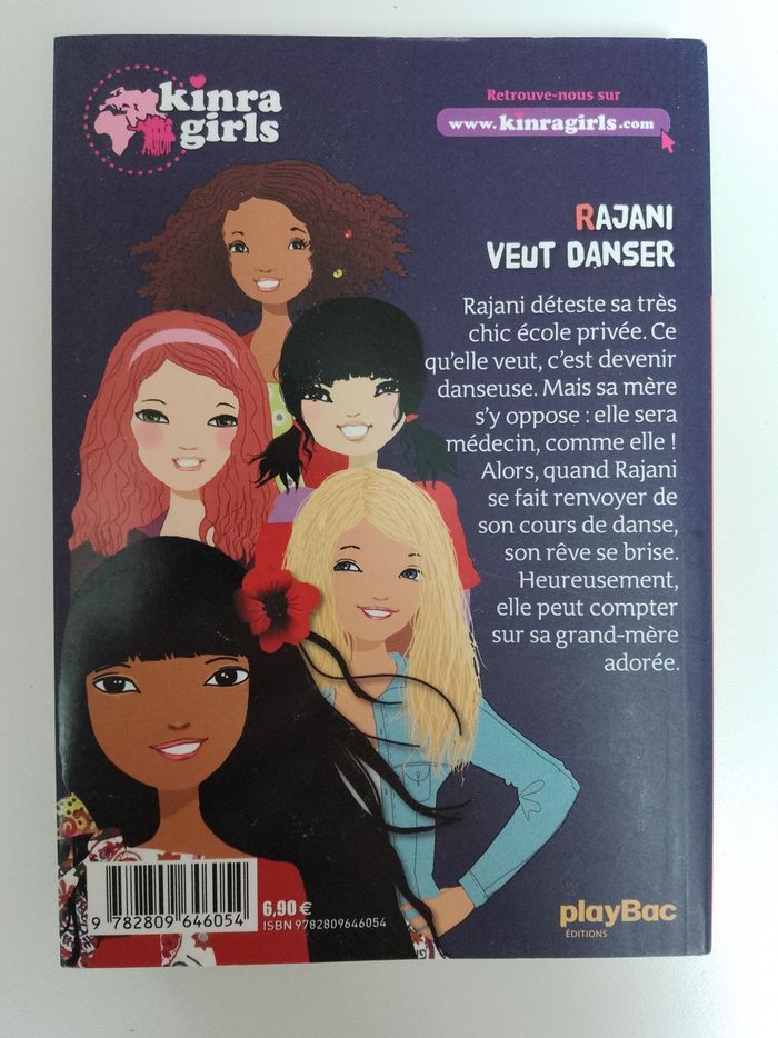 Roman Kinra girls Rajani veut danser Moka éditions Paybac - photo numéro 3