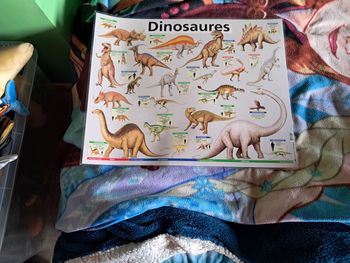 Poster dinosaure