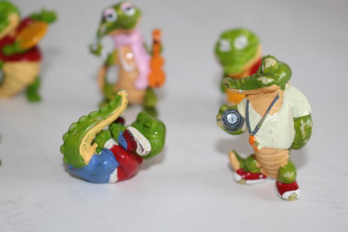 Kinder 10 Figurines Crazy Croco 1993 Lot de 10 figurines. - photo numéro 5