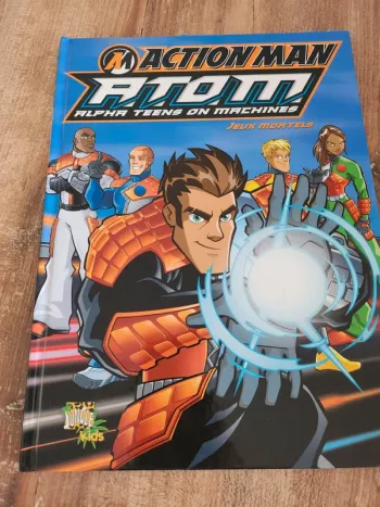 Bd Livre action man Alpha teens on machines jeux mortels jungle Kids très bon état