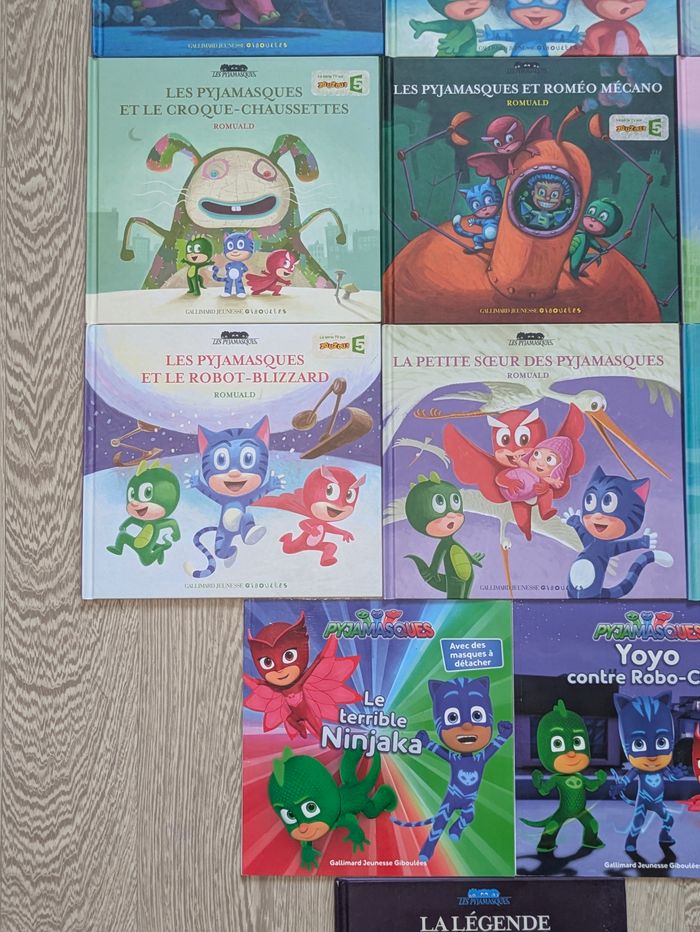 Lot de 18 livres « Les Pyjamasques » Aventures magiques et super-héros pour enfants - photo numéro 5