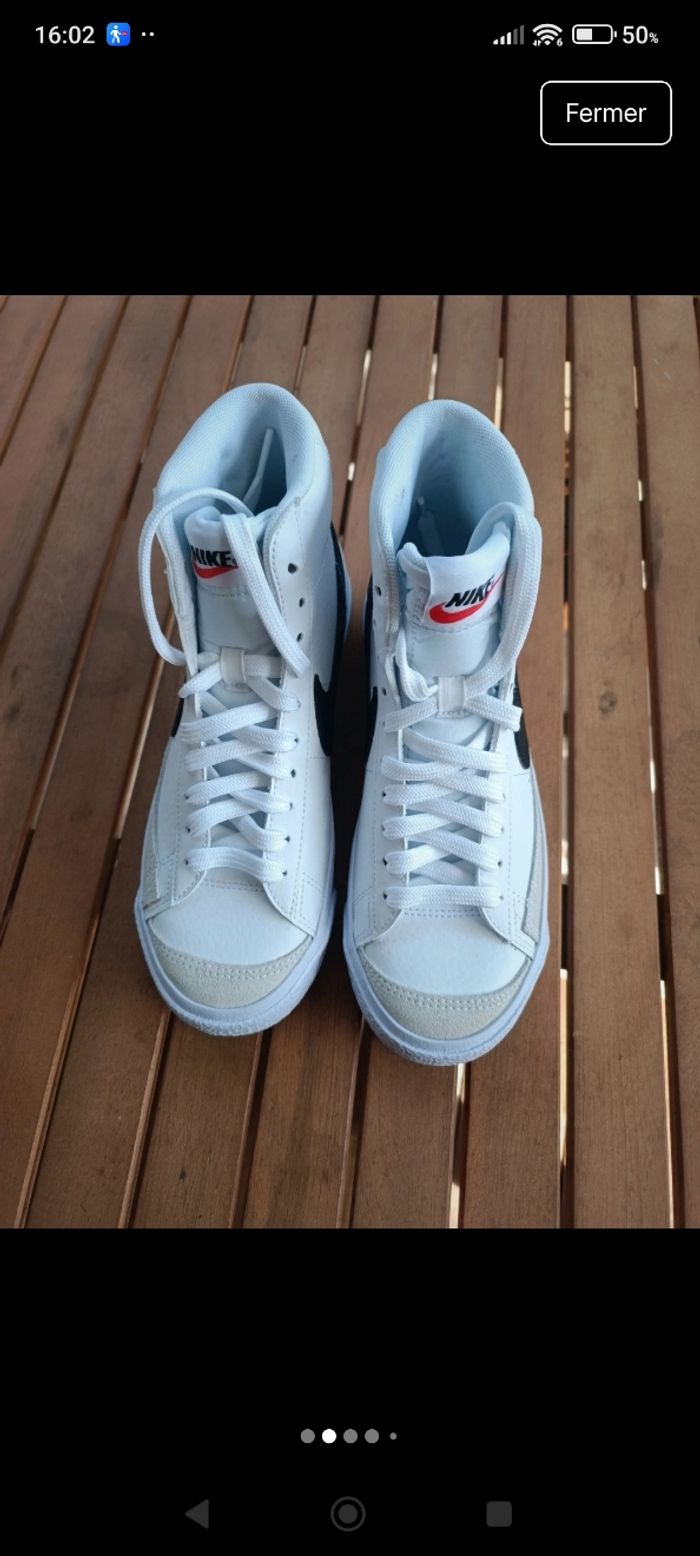 Baskets Nike montantes blazer mid - photo numéro 2