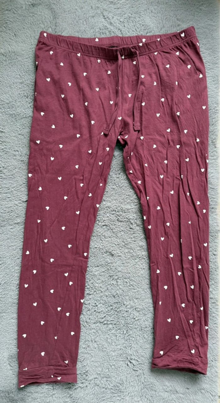 Pantalon pyjama cœurs