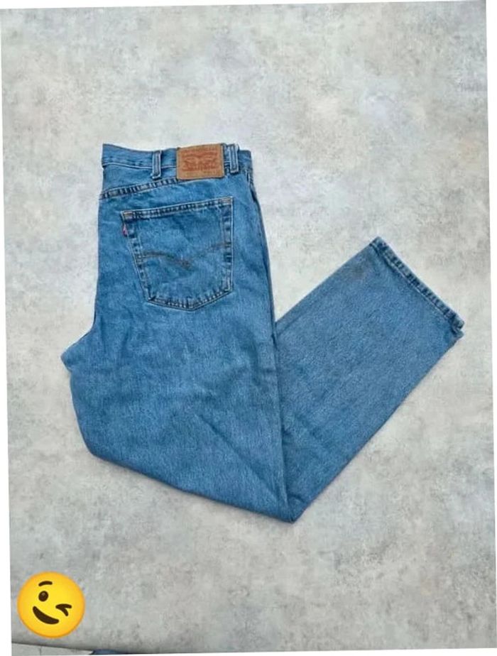 Jeans Levi's 530 W38 FR48 L32 coupe droite bleu Homme Men pan286b - photo numéro 1