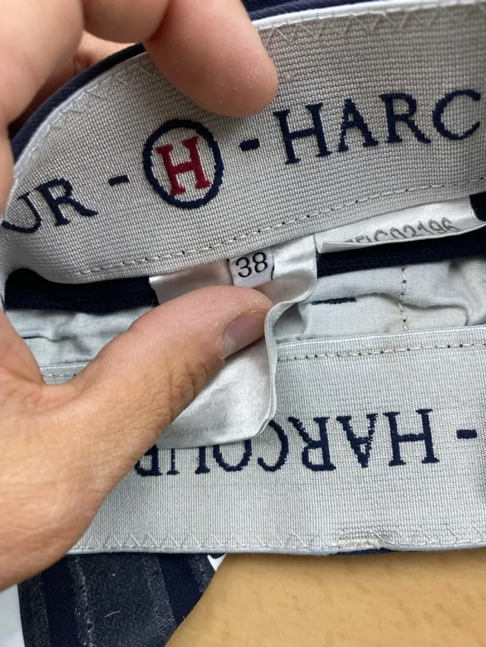 Pantalon d’équitation Harcour – Bleu marine – Taille 38 - photo numéro 10